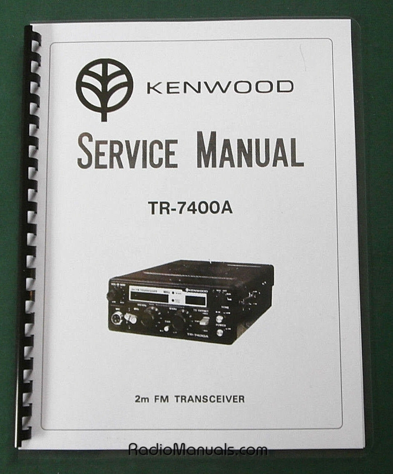 Kenwood TR-7400A Service Manual